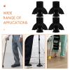 Hoement 4-Pack Non-Slip PVC Walking Stick Tips for Hiking and Trekking Poles view 3