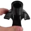Hoement 4-Pack Non-Slip PVC Walking Stick Tips for Hiking and Trekking Poles view 4