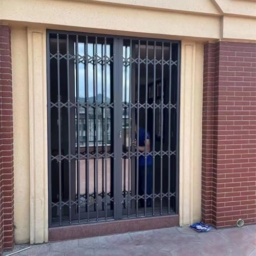Adjustable Sliding Safety Bar with Lock for Windows and Gates