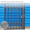 Adjustable Sliding Safety Bar with Lock for Windows and Gates view 3