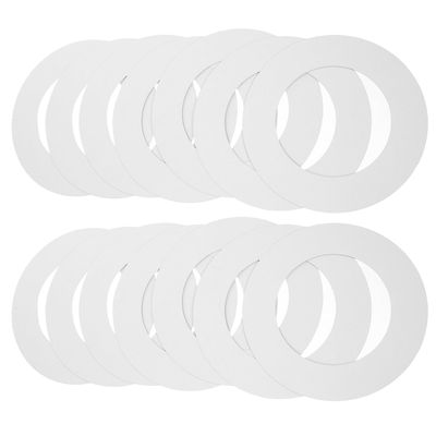 Wax Warmer Paper Mats, White, Replacement Rings
