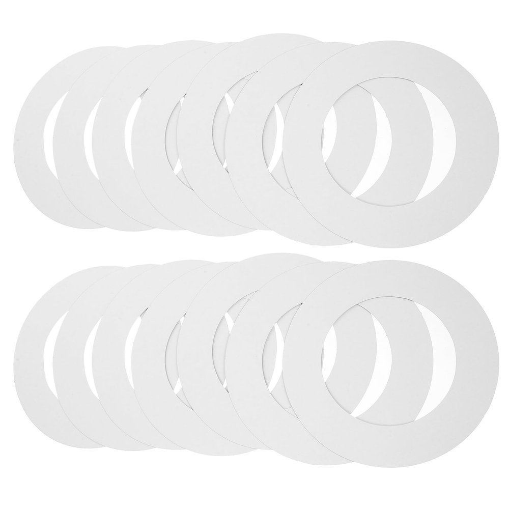 Wax Warmer Paper Mats, White, Replacement Rings