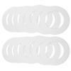 Wax Warmer Paper Mats, White, Replacement Rings view 1