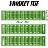 3-Piece Edible Soccer Cake Borders, 28 x 6.2 cm, Pre-Cut Rice Paper Decorations view 2