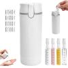 MplehDa 4-in-1 Travel Dispenser Bottle Set view 1
