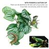 Alomejor Artificial Reptile Decorative Leaves, 24.9 cm Simulated Rattan view 2