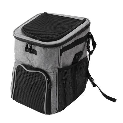 Hamwesh Waterproof Dog Bicycle Basket Backpack, Gray, 29 x 30 x 37 cm