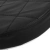 Luxshiny Heavy-Duty Rolling Pedicure Stool, Black, PU and Plastic view 3