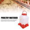 Asixxsix Automatic Poultry Waterer, 10 L, 4-Bowl Chicken Water Dispenser view 2