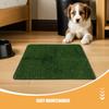 Dog Toilet with Artificial Grass, Green, 2-Pack, PE and TPR view 3