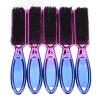 5-Piece Men's Shaving Brushes, Nylon Beard and Hair Styling Brushes, Gradient Electroplating view 1