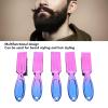 5-Piece Men's Shaving Brushes, Nylon Beard and Hair Styling Brushes, Gradient Electroplating view 2