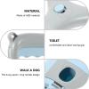 ORFOFE Dog Poop Scoop, One-Hand Operation, Portable ABS Pet Waste Collector view 3