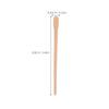HOOWIFFY 1,000-Piece Wooden Waxing Spatula Set for Eyebrows and Nose view 2