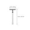 BETOOKY Stainless Steel Double-Edge Safety Razor with Non-Slip Handle, Compact and Travel-Friendly, with Storage Box view 2