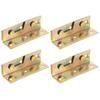 4-Pc. Iron Bed Frame Brackets for Headboards and Bed Frames view 1