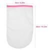 Paraffin Wax Gloves, 1 Pair, Red Terry Cloth, for Home view 2