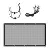 Car Dog Net for Nissan Altima Sedan 2019–2023, Foldable Rear Seat Safety Barrier view 4