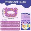 60 Mouth Tapes for Sleeping, Anti-Snoring Mouth Strips, Nasal Breathing Support (S 30) view 2