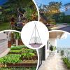 Artistically Designed Birdbath Fountain with Solar Pump view 4