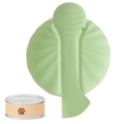Generic Dog Food Can Lid with Safe Reusable Spoon
