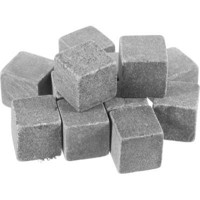CHICAMPERA Marble Whisky Chilling Stones, 12 Reusable Ice Cubes