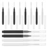 60 Thin Eyebrow Brushes with Caps for Lashes and Brows view 1