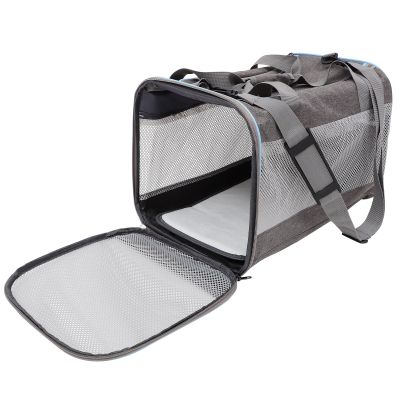 HYTROVE Cat Carrier with Breathable Oxford Fabric and Soft Mesh, Lightweight and Secure for Cats and Puppies