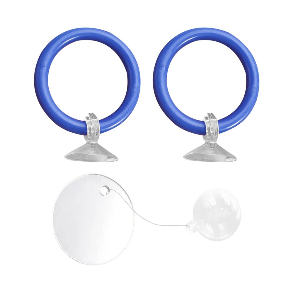 Betta Fish Training Ring Set with Suction Cups