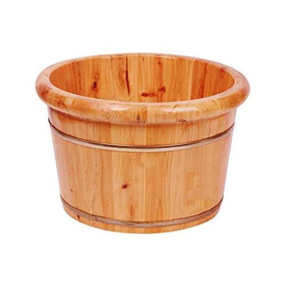 AMULONG Wooden Foot Bath Bucket