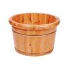 AMULONG Wooden Foot Bath Bucket view 1