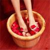 AMULONG Wooden Foot Bath Bucket view 3