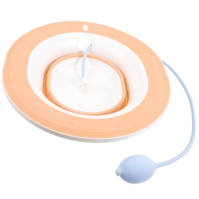 WRITWAA Practical Plastic Sitz Bath for Toilet Use