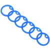 TOYANDONA 6-Pack Silicone Dog Tag Holders view 1