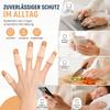 RDTOK 5 Finger Splints + 5 Elastic Finger Protectors, Adjustable Finger Splints for Middle and Little Fingers, Breathable & Reusable view 2