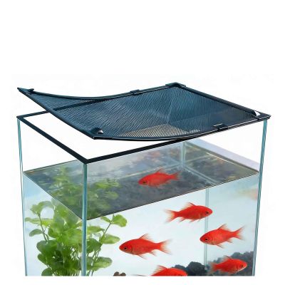 DIY Magnetic Fish Aquarium Anti-Jump Mesh Cover