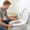 Toilet Seat Riser for Seniors, Ergonomic, Portable, Non-Slip view 2