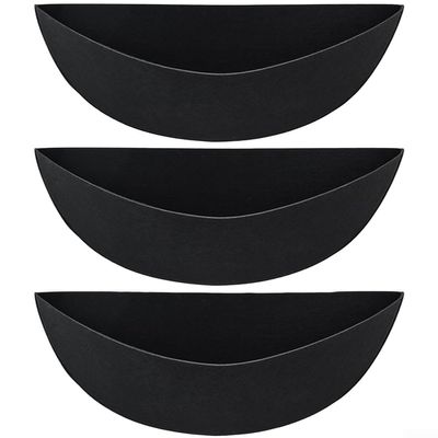 Felt Hanging Basket Liners, 3 Pack