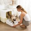 Removable, Non-Slip Cat Litter Box Mat with Stairs view 3