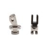 Generic 20-Piece (10-Pair) Eyeglass Hinge Repair Replacements, High-Quality Nickel Double-Tooth Hinges view 1