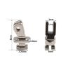 Generic 20-Piece (10-Pair) Eyeglass Hinge Repair Replacements, High-Quality Nickel Double-Tooth Hinges view 2