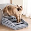 Removable, Non-Slip, Splash-Resistant Cat Litter Mat view 3