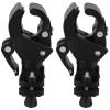IMIKEYA Adjustable Crutch Holders, 2-Pack, Black view 1