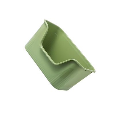 SUIOPPYUW High-Sided Open-Top Cat Litter Box