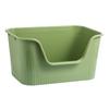 SUIOPPYUW High-Sided Open-Top Cat Litter Box view 4