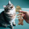 Cat Chew Toy Made from Fishbone Wood view 2