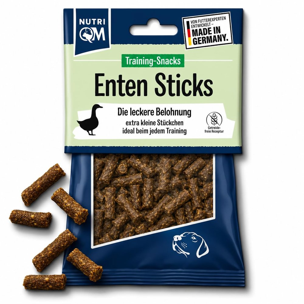 NutriQM Training Sticks Duck 100g