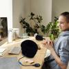 WATIIFUFU U-Shaped Neck Pillow for Chronic Neck Pain Relief and Spinal Alignment, PVC, for Office and Home view 4
