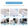Indoor Puppy Toilet with Low Entry, 1 Set, PP view 3