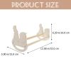 KAJNBN Beige Chicken-Shaped Perch Stand view 2